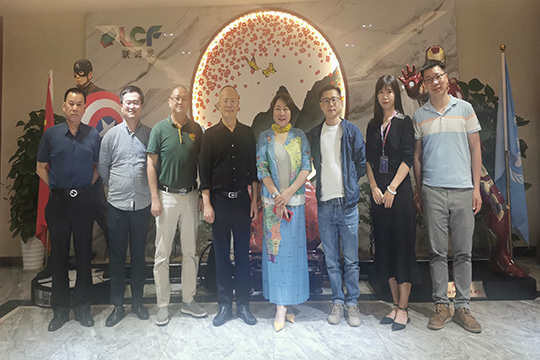 江门国家高新区领导莅临333体育参观调研