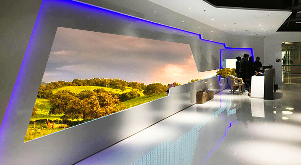 333体育LED异形屏走进OPPO印度总部