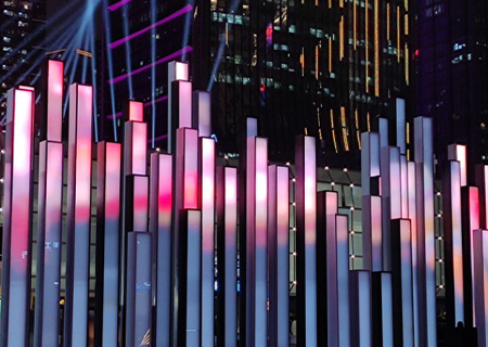 333体育创意屏之罗湖钢琴屏项目