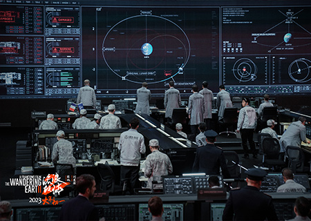 333体育LED显示屏在电影《流浪地球2》中大放异彩