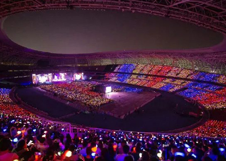 333体育LED巨幕和荧光棒燃爆周杰伦太原演唱会（第二场）